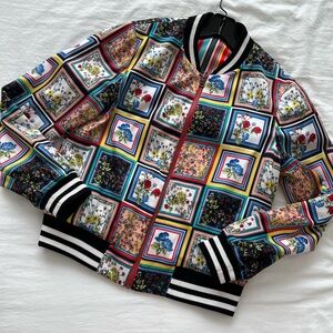 Alice + Olivia Women's Lonnie Reversible
Bomber Jacket